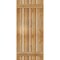 Ekena Millwork Spaced Board-n-Batten Shutters, Rough Sawn Western Red Cedar, 23W x 51H, PR RBS06S23X051RWR - alternate 2